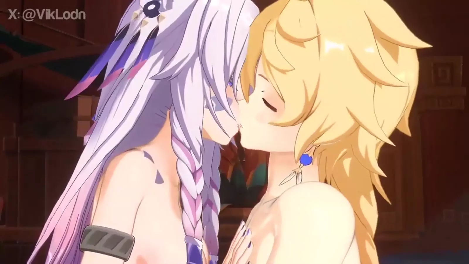 lesbians engaging in passionate longsword fight